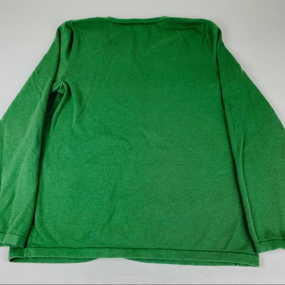 Talbots Blouse/Sweater-LongSleeves.Green. Size Med - Picture 4 of 6